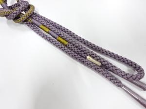 未使用品　正絹　手組帯締め